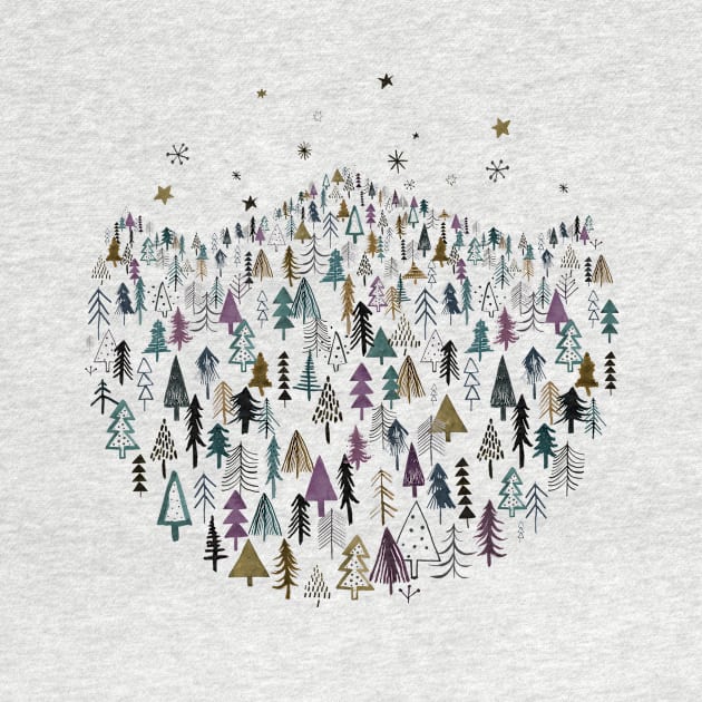 Forest Trees by ninoladesign